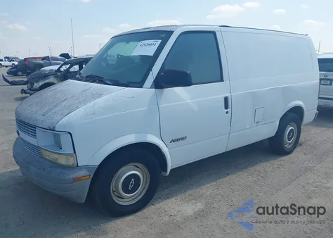 1996 Chevrolet Astro from USA, damaged, VIN 1GCDM19W7TB136041